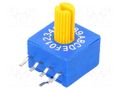 Encoding switch; HEX/BCD; Pos: 16; THT; Rcont max: 100mΩ; 5Ncm; ERD ECE ERD516RRZ