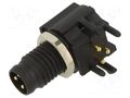 Connector: M8; male; PIN: 3; 3A; 60V; IP67; angled 90°; socket DEGSON ELECTRONICS SRM8A03PMMSF70050A