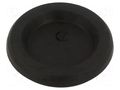 Grommet; with bulkhead; Ømount.hole: 40.2mm; black; Øcable: 1÷29mm TRELLEBORG T-GDM29
