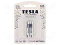 Battery: alkaline; AAA; 1.5V; non-rechargeable; Ø10.5x44.5mm TESLA BATTERIES BAT-LR03S/TESLA-B2