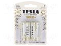 Battery: alkaline; C; 1.5V; non-rechargeable; Ø26.2x50mm; 2pcs. TESLA BATTERIES BAT-LR14G/TESLA-B2