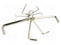 Wrench-set; hex key; steel; 8pcs. IRIMO SA.041121