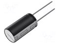 Capacitor: electrolytic; THT; 10000uF; 6.3VDC; Ø16x25mm; ±20%; NHG PANASONIC ECA0JHG103