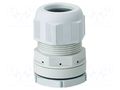 Cable gland; M40; 1.5; IP66,IP67; polyamide; light grey HENSEL HENSEL-KBM-40