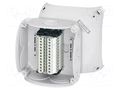 Enclosure: junction box; IP66; with terminals; grey; ENYCASE® HENSEL HENSEL-RK-0612-T