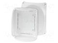 Enclosure: junction box; X: 205mm; Y: 255mm; Z: 112mm; IP66,IP67 HENSEL HENSEL-KF-2500-G