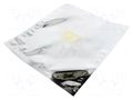 Protection bag; ESD,MBB; L: 305mm; W: 254mm; Thk: 90um; 100kΩ÷100GΩ EUROSTAT GROUP ERS-200821012