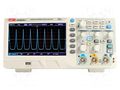 Oscilloscope: digital; Ch: 2; 100MHz; 500Msps; 64kpts; 2n÷50s/div UNI-T UTD2102CL+