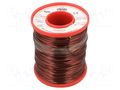 Coil wire; single coated enamelled; 1.15mm; 1kg; -65÷200°C INDEL DNE1.15-1.00