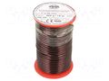 Coil wire; single coated enamelled; 2.2mm; 0.5kg; -65÷200°C INDEL DNE2.20-0.50