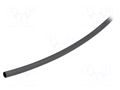 Heat shrink sleeve; 2: 1; 3.18mm; L: 30.48m; black ALPHA WIRE F2211/8-BK005