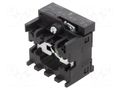 Mounting unit; 22mm; front fixing; for 4-contact elements SIEMENS 3SU1500-0BA10-0AA0