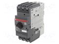 Motor breaker; 45kW; 208÷690VAC; for DIN rail mounting; IP20 ABB MS165-73