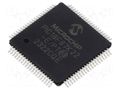 IC: PIC microcontroller; 64MHz; 1.8÷5.5VDC; SMD; TQFP80; PIC18 MICROCHIP TECHNOLOGY PIC18F87K22-E/PT