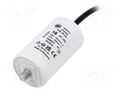 Capacitor: polypropylene; motors, run; 18uF; 425VAC; Ø40x70mm; ±5% DUCATI ENERGIA 4.16.10.24.14