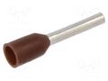 Tip: bootlace ferrule; insulated; copper; 0.14mm2; 6mm; tinned BM GROUP BM00701