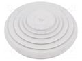 Grommet; stepped; grey; 4÷40mm SCHNEIDER ELECTRIC ISM71074