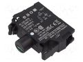 Illuminating unit; 22mm; 45; front fixing; 24VAC; screw terminals EAO 45-320.1N16