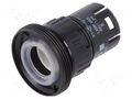 Switch: body; 16mm; Stabl.pos: 1; IP65; 61; Pos: 2; Ø16.2mm; round EAO 61-1140.0