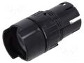 Switch: body; 16mm; Stabl.pos: 2; IP65; 61; Pos: 2; Ø16.2mm; round EAO 61-1210.0