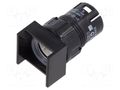 Switch: body; 16mm; Stabl.pos: 2; IP65; 61; Pos: 2; Ø16.2mm; square EAO 61-1220.0