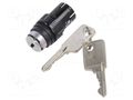 Switch: body; 16mm; Stabl.pos: 2; IP65; 61; Pos: 2; plastic EAO 61-2205.0/D