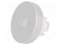 Actuator lens; 22mm; 84; natural; aluminium EAO 84-7211.800