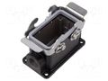Enclosure for connectors: HDC; size 10B; Han® M; IP65; angled HARTING 19370101270
