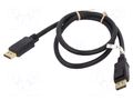 Cable; DisplayPort plug,HDMI plug; DisplayPort 2.0,HDMI 2.1 Goobay GOOBAY-64845