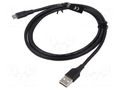 Cable; USB 2.0; USB A plug,USB B micro plug; nickel plated; 1.5m VENTION CTIBG