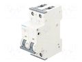 Circuit breaker; 230/400VAC; Inom: 63A; Poles: 2; Charact: C; 10kA SIEMENS 5SY4263-7