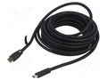 Cable; HDMI plug,both sides; PVC; HDMI 2.0; 4K; Len: 1.5m; black VENTION AAMBG