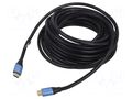 Cable; HDMI plug,both sides; PVC; HDCP 2.2,HDMI 2.0; Len: 1.5m VENTION ALHSG