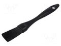 Brush; ESD; L: 190mm; Bristle len: 45mm; 22mm; 0.1÷10GΩ SOLDER PEAK BRUSH-002