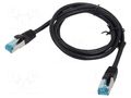 Patch cord; RJ45 plug,both sides; F/UTP; 5e; stranded; Cu; PVC VENTION VAP-B05-B075