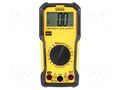 Digital multimeter; LCD; VDC: 600V; VAC: 600V; I DC: 10A; I AC: 10A STANLEY STL-FMHT82565-0