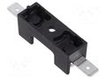 Fuse holder; 6.3x32mm; on panel; 30A; 300VAC; 300VDC EATON/BUSSMANN BK-S-8201-1-R