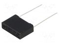 Capacitor: polypropylene; ECQUA; 0.1uF; 275VAC; 17.5x12x5mm; THT PANASONIC ECQUAAF104M