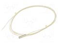 Sensor: temperature; Pt1000; 1kΩ; Body dim: Ø6x20mm; -30÷400°C PROFFUSE PT1000-20X6-2M