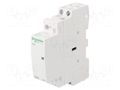 Contactor: 1-pole installation; 25A; 230÷240VAC; NO; IP20; ICT SCHNEIDER ELECTRIC A9C40125