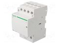 Contactor: 4-pole installation; 40A; 230÷240VAC; NO x4; IP20; 500V SCHNEIDER ELECTRIC A9C40440