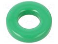 Ferrite: toroidal; Øint: 6.2mm; Øout: 15mm; Core mat: MnZn; 10MHz KEMET ESD-R-14A