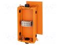 Enclosure: emergency; X: 258mm; Y: 523mm; Z: 130mm; stainless steel HENSEL HENSEL-FK-6505