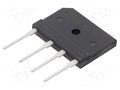 Bridge rectifier: single-phase; Urmax: 1kV; If: 40A; Ifsm: 550A SHINDENGEN D40XB100-7000