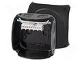 Enclosure: junction box; X: 130mm; Y: 130mm; Z: 77mm; IP66,IP67 HENSEL HENSEL-KF-0604-B