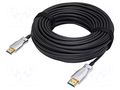 Cable; HDMI plug,both sides; HDMI 2.1,optical; 8K,UHD 4320p; 20m AKYGA AK-HD-200L