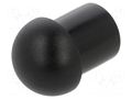 Stopper; polyamide; black; Entrelec; Ø: 12mm; Size: 16; L: 13mm TE Connectivity 1SNG610030R0000