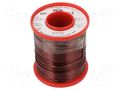 Coil wire; single coated enamelled; 1.5mm; 1kg; -65÷200°C INDEL DNE1.50-1.00