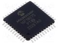 IC: PIC microcontroller; 14kB; 32MHz; 1.8÷5.5VDC; SMD; TQFP44 MICROCHIP TECHNOLOGY PIC16F18075-E/PT
