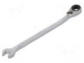 Wrench; box,with ratchet; 7mm; Overall len: 138mm; steel; tag IRIMO SA.18-07-1